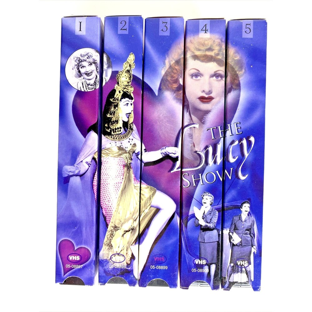 The Lucy Show Collector Series VHS 5 Pack 1999 Starring Carol Burnett and Actors